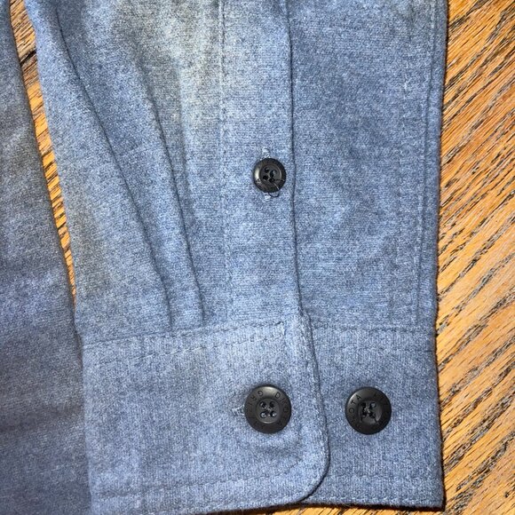 DAKOTA Grizzly 100% soft cotton flannel shirt/color ‘sky’/NWT/MS - Picture 5 of 6